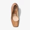 Jeanne Pumps aus Leder mit Krokodilprägung Jeanne Pumps aus Leder mit Krokodilprägung