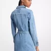 Jeans-Minikleid mit Gürtel Jeans-Minikleid mit Gürtel