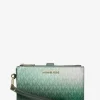 Jet Set Große Ombré-Handgelenktasche mit Signature-Logo Jet Set Große Ombré-Handgelenktasche mit Signature-Logo