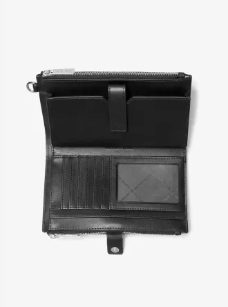 Jet Set Große Ombré-Handgelenktasche mit Signature-Logo