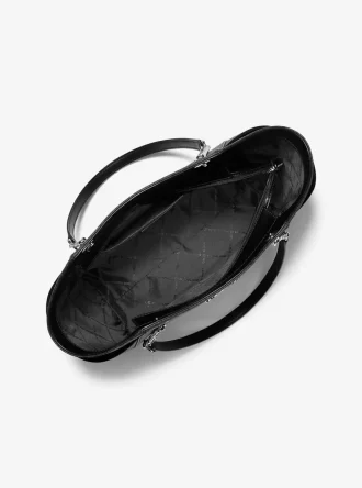 Jet Set Große Schultertasche mit charakteristischem Logo