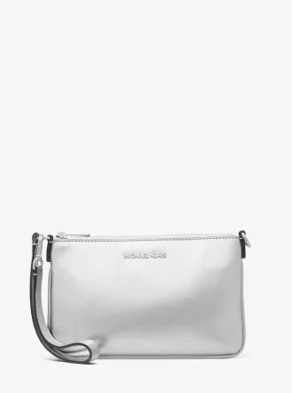 Jet Set Kleine Metallic-Handgelenktasche