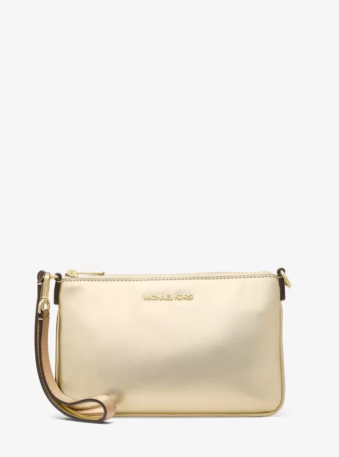 Jet Set Kleine Metallic-Handgelenktasche Jet Set Kleine Metallic-Handgelenktasche