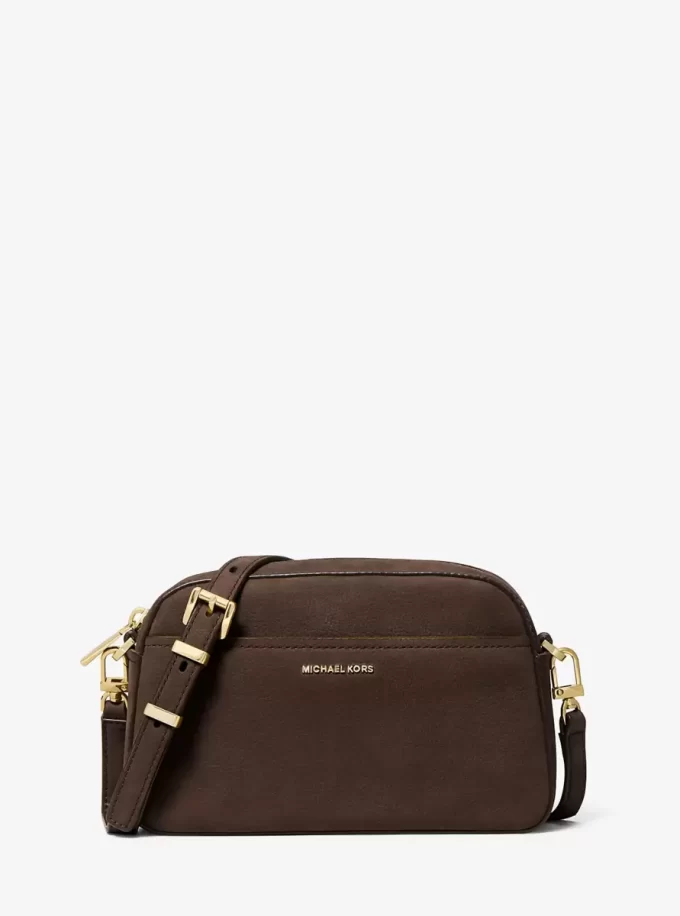 Jet Set Kleine Nubuk-Kamera-Umhängetasche Jet Set Kleine Nubuk-Kamera-Umhängetasche
