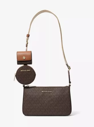 Jet Set Logo Crossbody-Tasche mit Etui für Apple AirPods Pro®