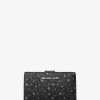 Jet Set Medium Geldbörse mit bedrucktem Logo Jet Set Medium Geldbörse mit bedrucktem Logo