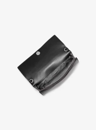 Jet Set Medium Leder-Clutch
