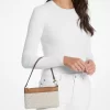 Jet Set Medium Signature Logo Handgelenktasche Jet Set Medium Signature Logo Handgelenktasche