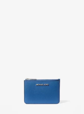 Jet Set Saffiano Leder-Münzbeutel