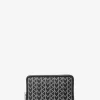 Jet Set Small MK2000 Logo Jacquard Geldbörse