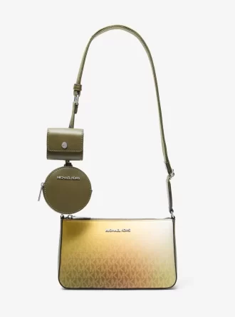 Jet Set Small Ombré Signature Logo Crossbody Bag mit Etui für Apple AirPods Pro® Jet Set Small Ombré Signature Logo Crossbody Bag mit Etui für Apple AirPods Pro®