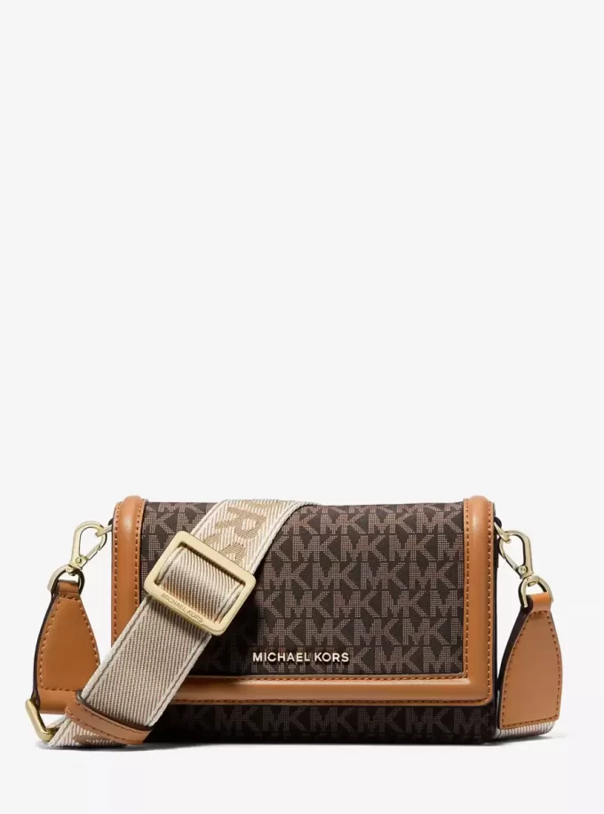 Jet Set Smartphone-Umhängetasche mit kleinem Logo-Print