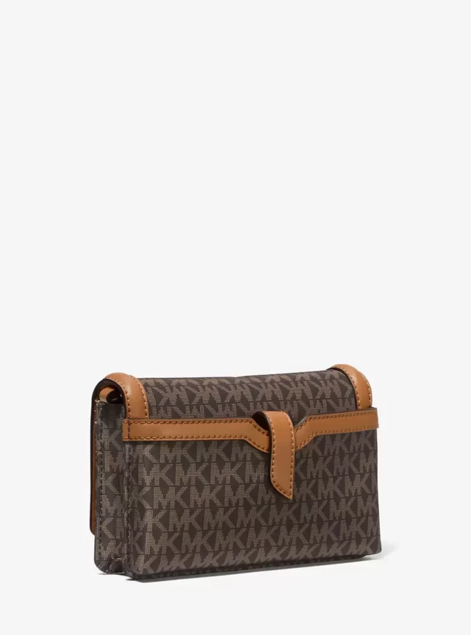 Jet Set Smartphone-Umhängetasche mit kleinem Logo-Print