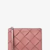 Jet Set Travel Extra-große Handgelenktasche aus gewebtem Leder Jet Set Travel Extra-große Handgelenktasche aus gewebtem Leder
