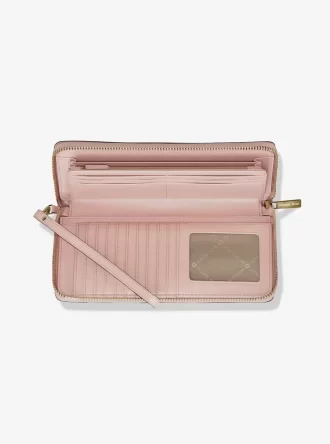 Jet Set Travel Large Signature Logo Continental Wristlet Jet Set Travel Large Signature Logo Continental Wristlet