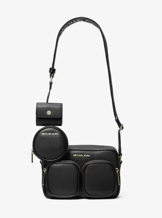 Jet Set Travel Medium Leder-Umhängetasche
