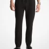 Jogginghose aus Baumwollmischgewebe mit Logoprägung Jogginghose aus Baumwollmischgewebe mit Logoprägung