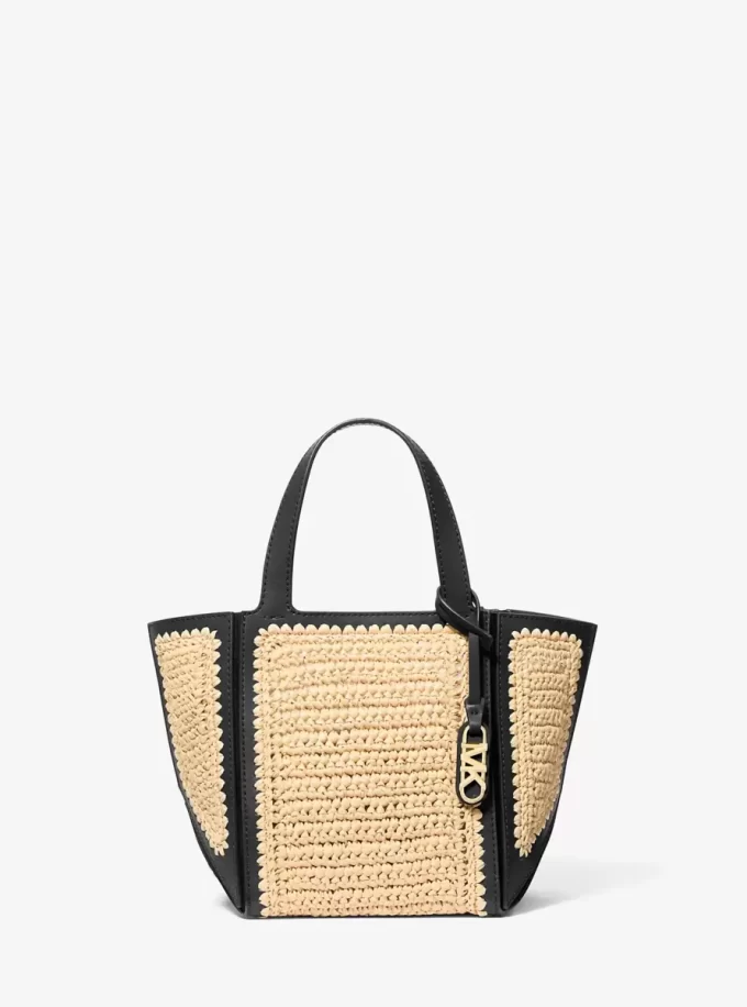 Jordi Kleine handgehäkelte Ledertasche Jordi Kleine handgehäkelte Ledertasche