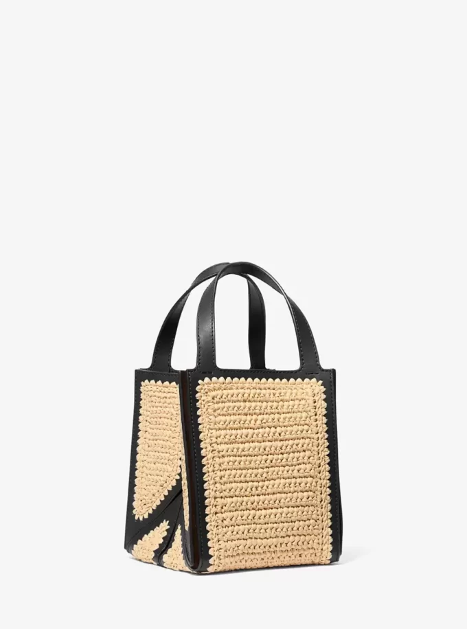 Jordi Kleine handgehäkelte Ledertasche Jordi Kleine handgehäkelte Ledertasche