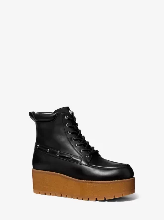 Kenny Leder-Plateau-Stiefel
