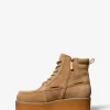 Kenny Wildleder-Plateau-Stiefel
