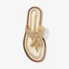 Kiernan Metallic Leder Sandale