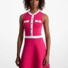 Kleid aus Viskosemischung mit Druckknöpfen