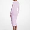 Kleid aus Viskosemischung mit Druckknöpfen