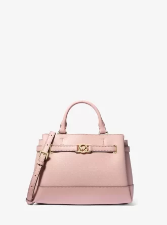 Kleine Reed-Tasche aus genarbtem Leder
