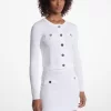 Kurze Jacke mit Logo-Jacquardmuster Kurze Jacke mit Logo-Jacquardmuster