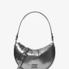 Kyla Kleine, voluminöse, metallisch schimmernde, wandelbare Pochette Kyla Kleine, voluminöse, metallisch schimmernde, wandelbare Pochette