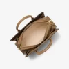 Laila Medium Signature Logo Satchel Laila Medium Signature Logo Satchel