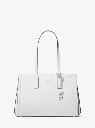 Laila Medium Tragetasche aus genarbtem Leder