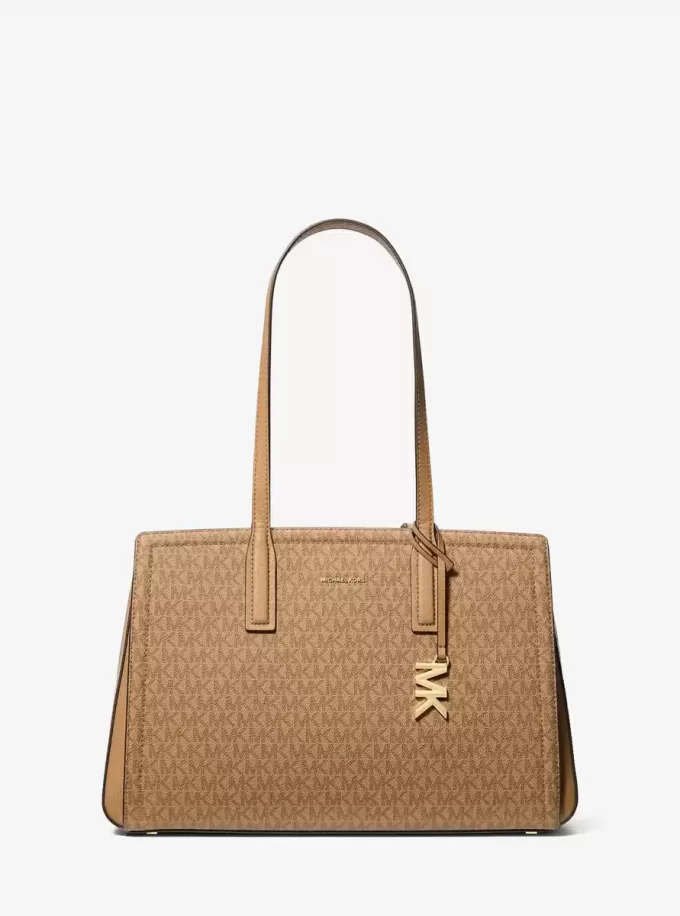 Laila Medium Tragetasche mit charakteristischem Logo