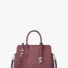 Laila Small Signature Logo Satchel Laila Small Signature Logo Satchel