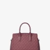 Laila Small Signature Logo Satchel Laila Small Signature Logo Satchel
