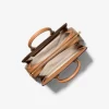 Laila Small Signature Logo Satchel