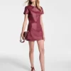 Leder-Minikleid Leder-Minikleid