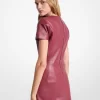 Leder-Minikleid Leder-Minikleid