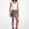 Leder-Minirock Leder-Minirock