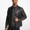 Leder-Rennjacke