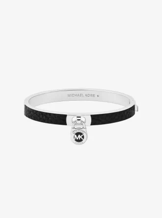 Lederarmband mit Schlossanhänger