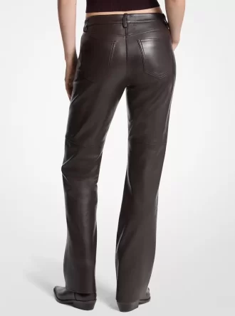 Lederhose mit geradem Bein