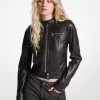 Lederjacke
