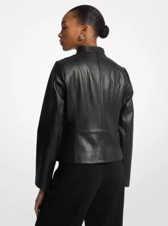 Lederjacke