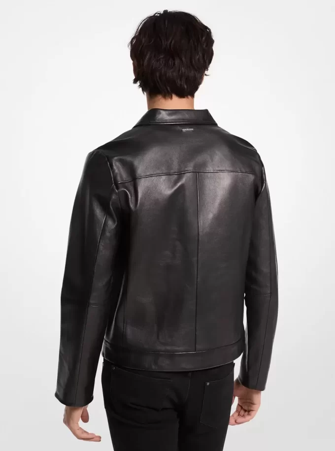 Lederjacke