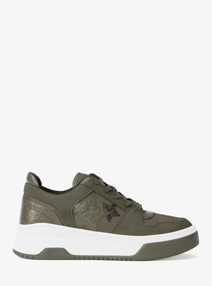 Lexi Verzierter Sneaker aus verschiedenen Materialien