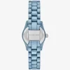 Limitierte Petite Lexington Uhr in Blau