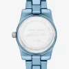 Limitierte Petite Lexington Uhr in Blau