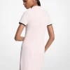 Logo-Jacquard-Strick-Tech-Tenniskleid
